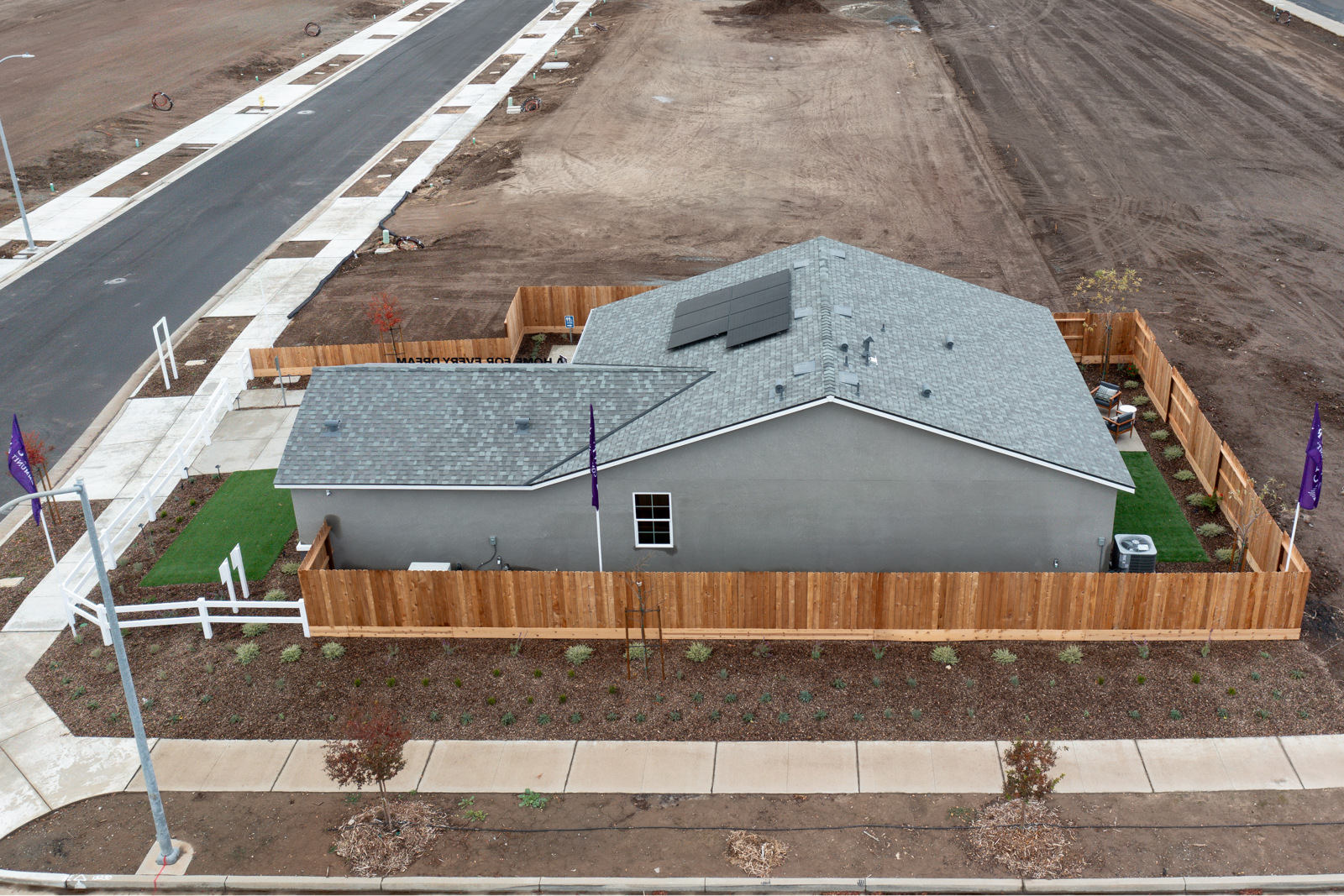 A building with a roof.