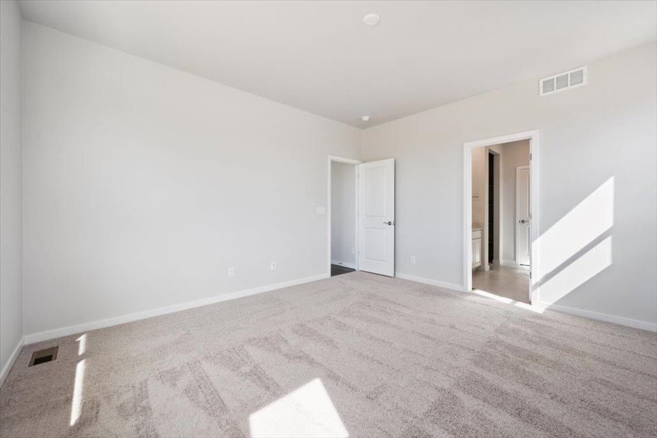 A room with white walls.