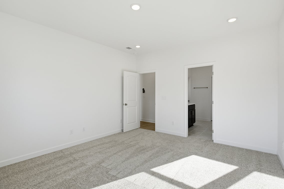 A room with white walls.