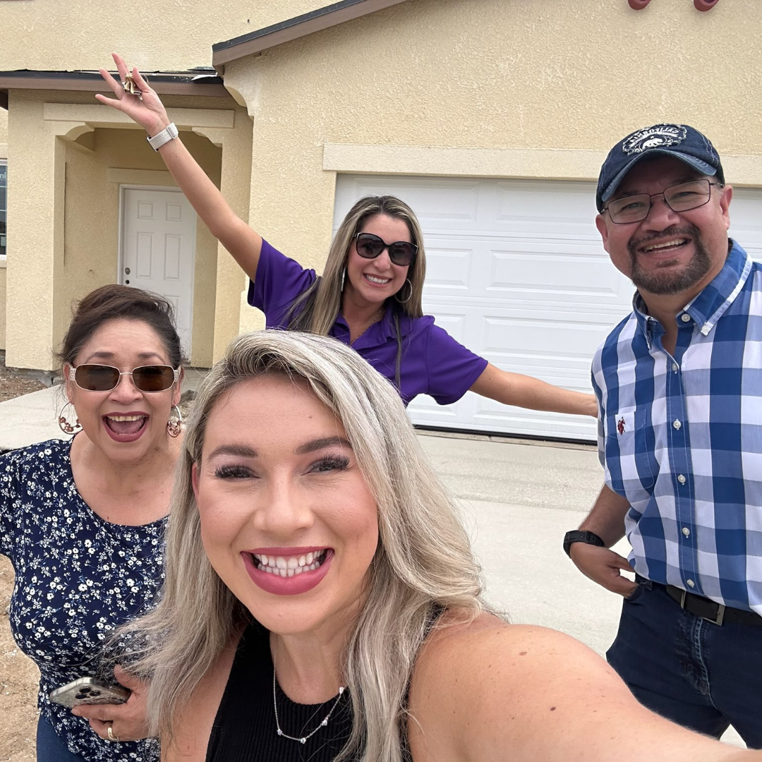 A group of people posing for a photo.